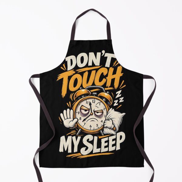 Item preview, Don't Touch My Sleep - Funny Alarm Clock Design designed and sold by njanani.