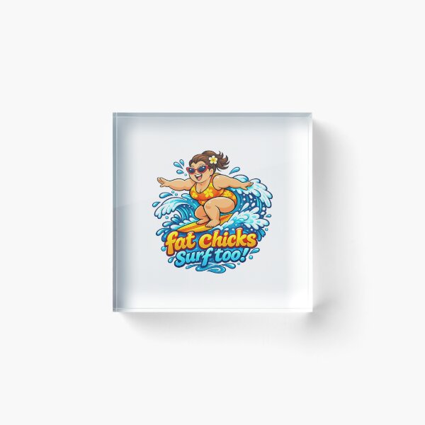 Item preview, Fat Chicks Surf Too designed and sold by Mick G Designs.