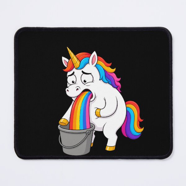 Item preview, Unicorn Rainbow Vomit Bucket Funny Gag Gift designed and sold by BoyleDesignShop.
