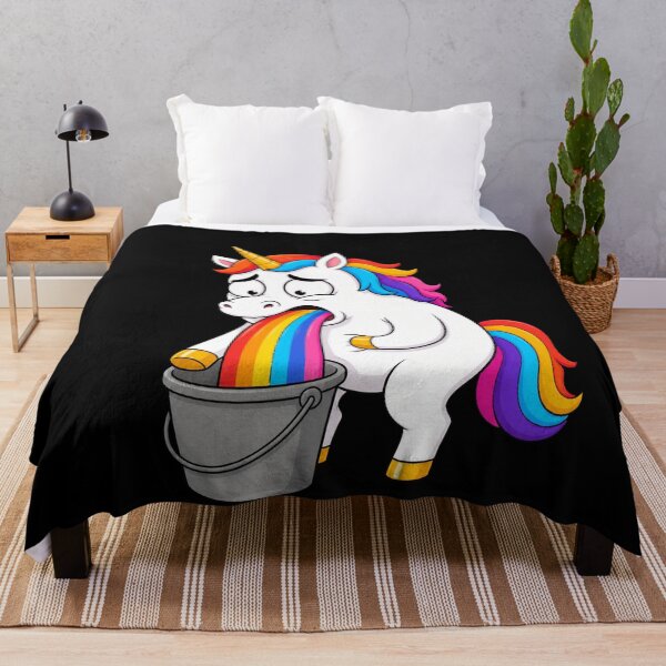 Item preview, Unicorn Rainbow Vomit Bucket Funny Gag Gift designed and sold by BoyleDesignShop.