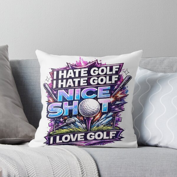 Item preview, I Hate Golf Nice Shot I Love Golf Funny Golfer designed and sold by ZIGLWORKS.