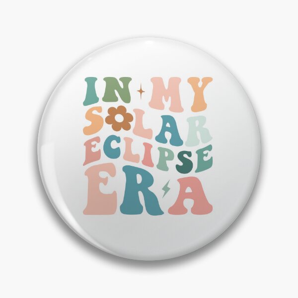 Item preview, In My Solar Eclipse Era – Pastel Retro Floral Typography designed and sold by EmeraldeaArt.