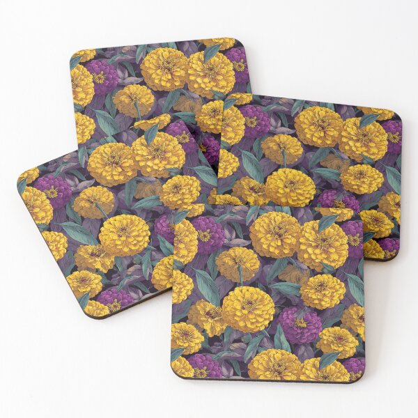 Item preview, Artistic Zinnia Floral  - Retro Flower Floral - Wedding Gifts designed and sold by RoyalStarsPatts.