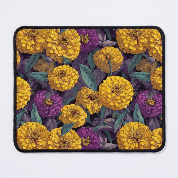 Item preview, Artistic Zinnia Floral  - Retro Flower Floral - Wedding Gifts designed and sold by RoyalStarsPatts.