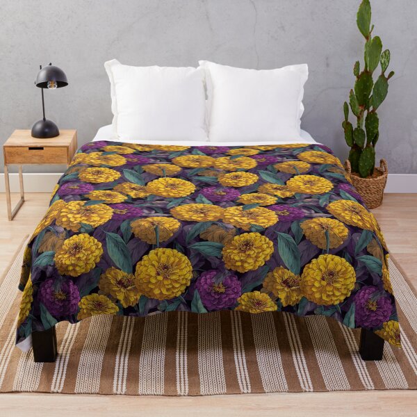 Item preview, Artistic Zinnia Floral - Retro Flower Floral - Wedding Gifts designed and sold by RoyalStarsPatts.