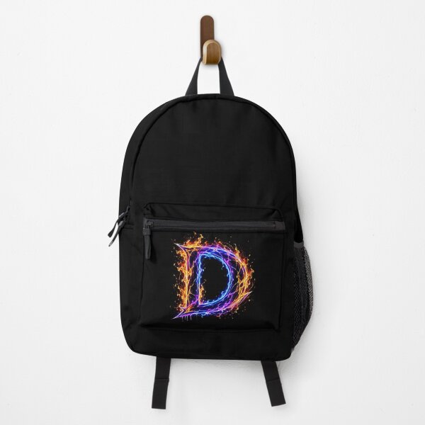 Item preview, Arcane Blaze Graffiti Letter D designed and sold by BlissBlvdShop.