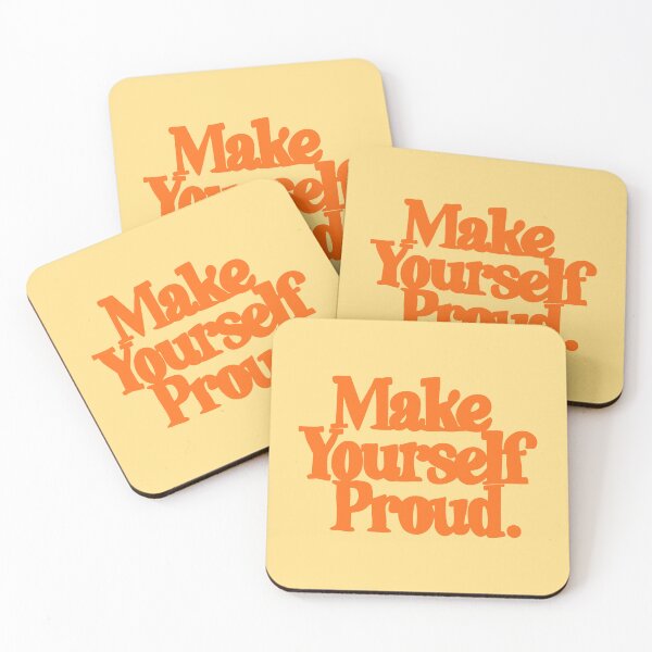Item preview, Make Yourself Proud Retro Typography designed and sold by jianina-alondra.