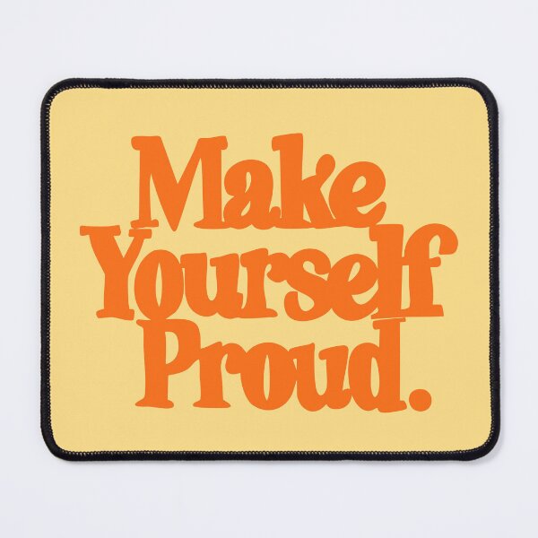 Item preview, Make Yourself Proud Retro Typography designed and sold by jianina-alondra.
