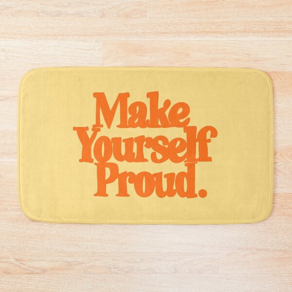 Item preview, Make Yourself Proud Retro Typography designed and sold by jianina-alondra.