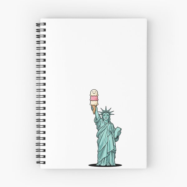 Item preview, Statue Of Liberty Holding Giant Ice Cream Cone designed and sold by Rare By Hero.