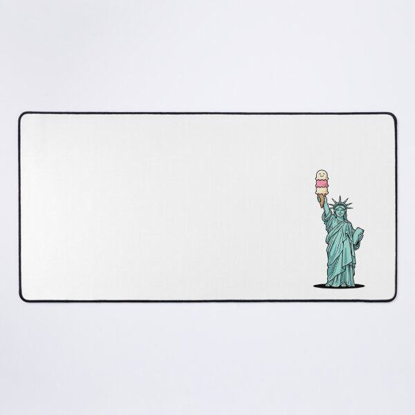 Item preview, Statue Of Liberty Holding Giant Ice Cream Cone designed and sold by Rare By Hero.