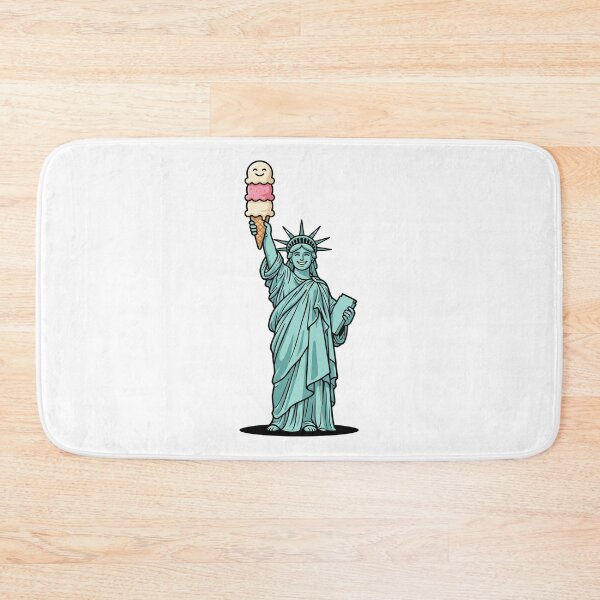 Item preview, Statue Of Liberty Holding Giant Ice Cream Cone designed and sold by Rare By Hero.