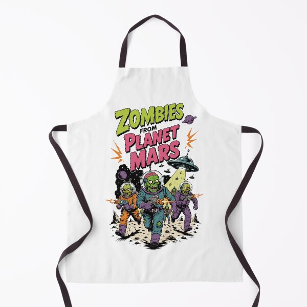 Item preview, Zombies From Planet Mars - Vintage Retro Sci-Fi Horror designed and sold by TontikDesign.