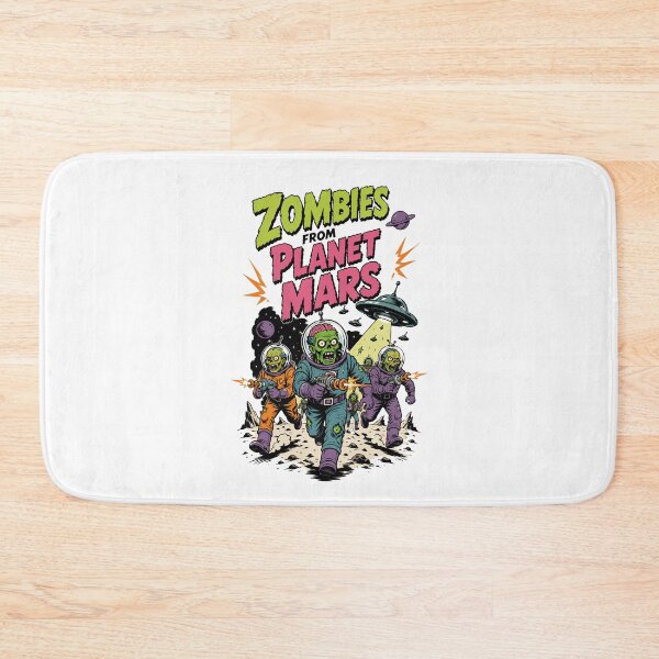 Item preview, Zombies From Planet Mars - Vintage Retro Sci-Fi Horror designed and sold by TontikDesign.