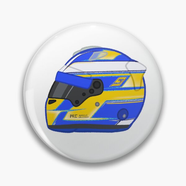 Item preview, Marcus Ericsson 2017 Helmet  designed and sold by OriDraws.