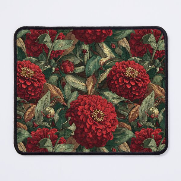 Item preview, Vibrant Zinnia Floral - Tropical Flower Pattern - Bridesmaid Gifts designed and sold by RoyalStarsPatts.