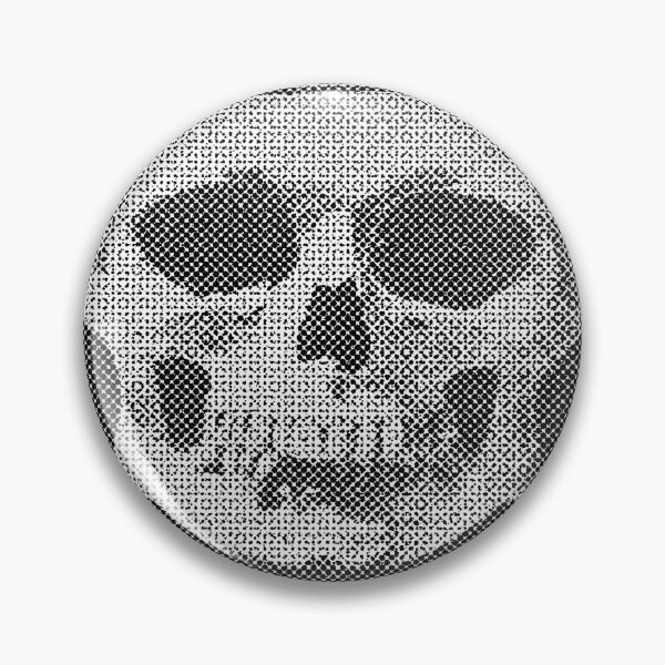 Item preview, Skull Rendered In Halftone Dots designed and sold by weirdove.