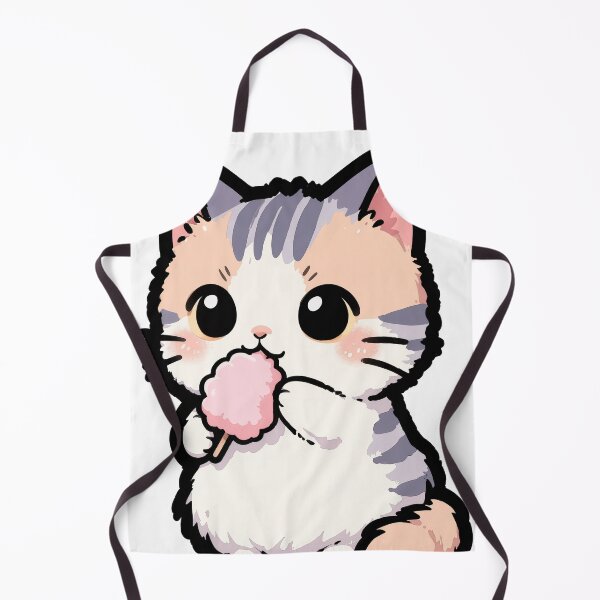 Item preview, Cute Cotton Candy Kitten Pastel Rainbow Foodie Cat T-Shirt designed and sold by Nuttajak.
