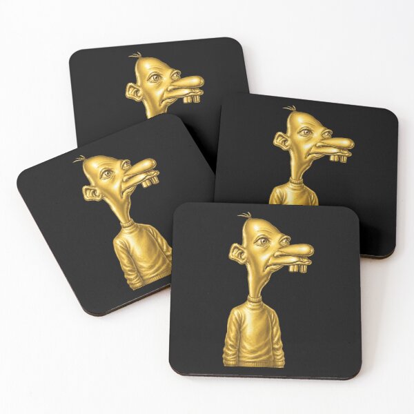 Item preview, Neegy Gold Guy Funny Brainrot Meme Viral Internet designed and sold by Mind-Drift.