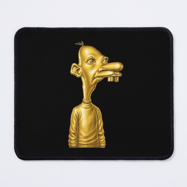 Item preview, Neegy Gold Guy Funny Brainrot Meme Viral Internet designed and sold by Mind-Drift.