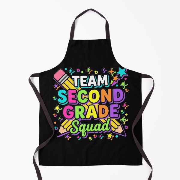 Item preview, Team Second Grade Squad — Colorful Back To School Teacher Shirt designed and sold by Uglyandcute.