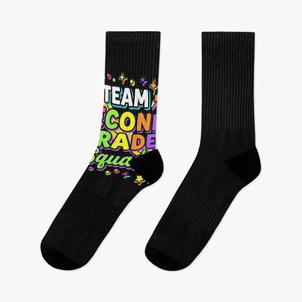 Item preview, Team Second Grade Squad — Colorful Back To School Teacher Shirt designed and sold by Uglyandcute.