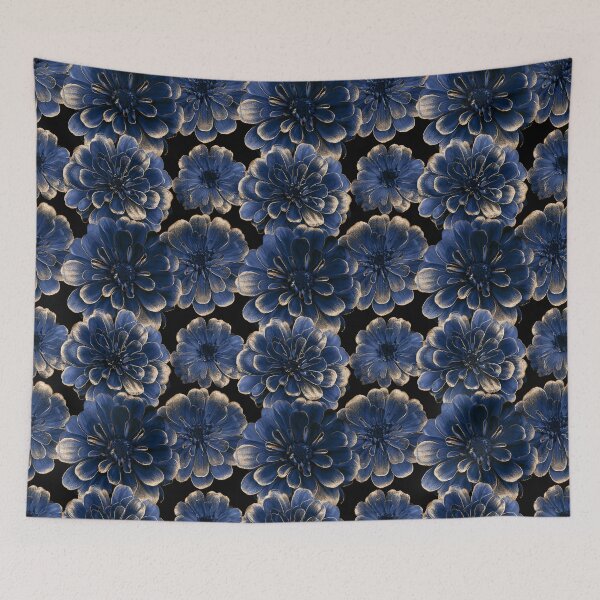 Item preview, Elegant Zinnia  - Flower Garden Pattern - Anniversary Gift Ideas designed and sold by RoyalStarsPatts.