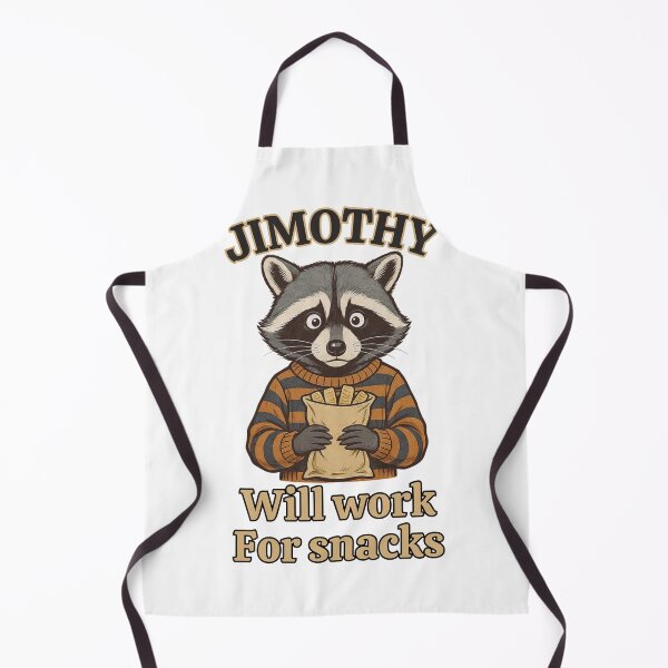 Item preview, Jimothy Will Work For Snacks Funny Raccoon Sweater T-Shirt designed and sold by BellabdO.