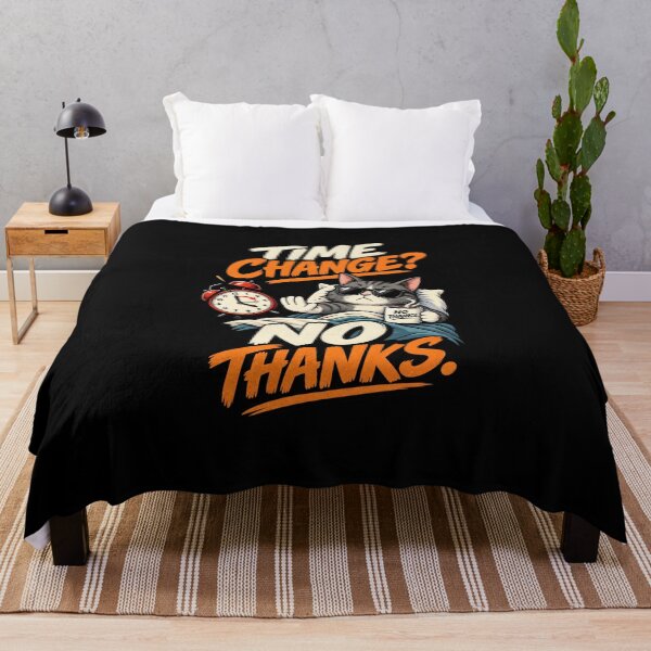 Item preview, Don't Touch My Sleep - Funny CAT Alarm Clock Design designed and sold by njanani.