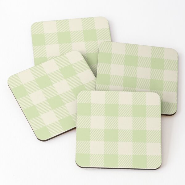 Item preview, Mint Green Gingham Pattern designed and sold by The Innocent Ghost Project.