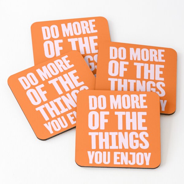 Item preview, Do More Things You Enjoy Poster designed and sold by jianina-alondra.