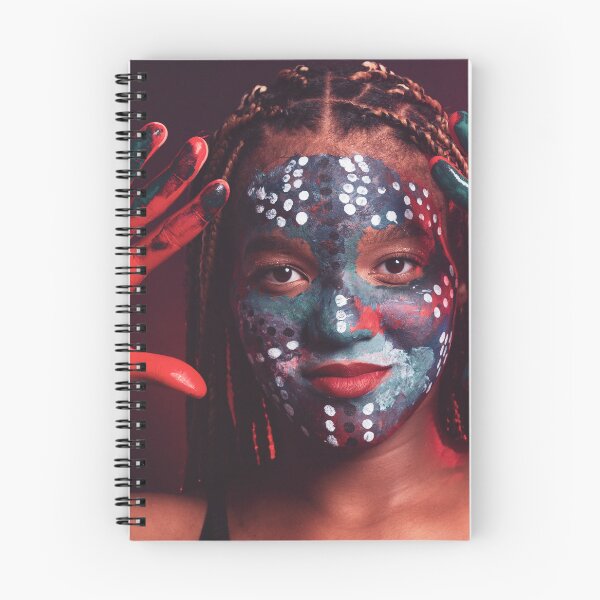 Item preview, Vibrant Painted Face Artistic Portrait designed and sold by ThaCriações.