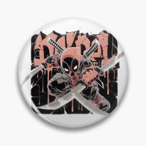 Item preview, Deadpool Graffiti designed and sold by OrmondeDrinn.