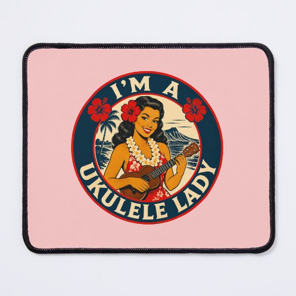 Item preview, I’m a ukulele lady designed and sold by Papermouse.