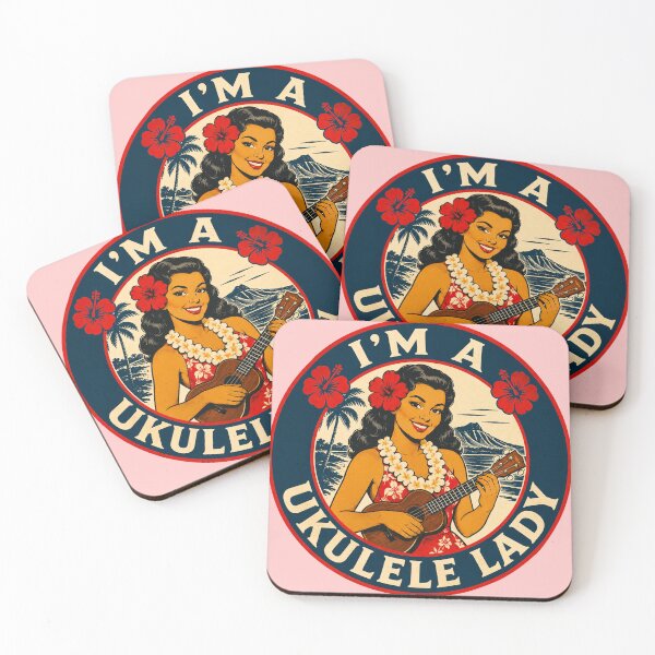 Item preview, I’m a ukulele lady designed and sold by Papermouse.