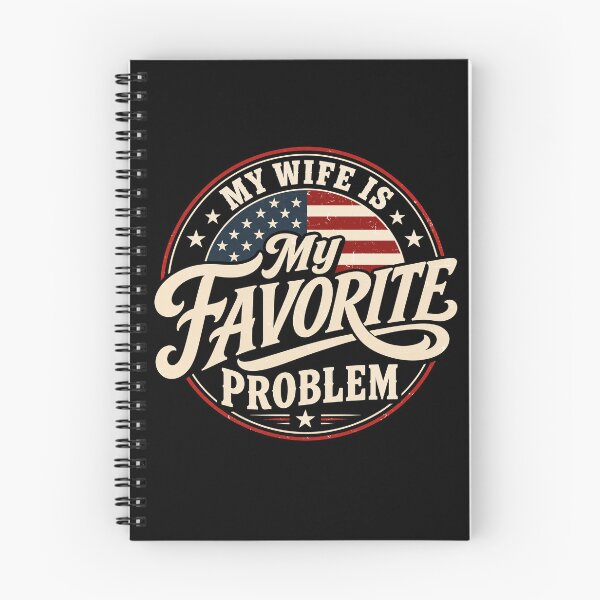 Item preview, My Wife Is My Favorite Problem Funny Marriage Humor Husband Gift Design designed and sold by 76Valeria.