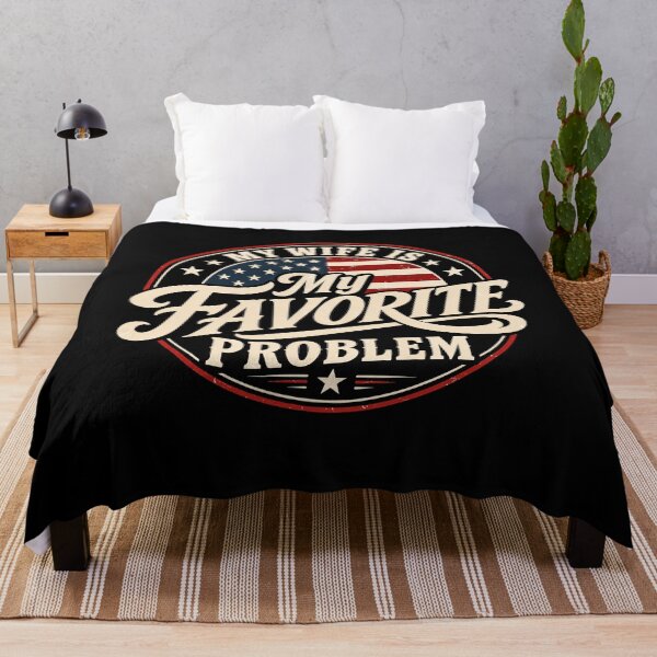 Item preview, My Wife Is My Favorite Problem Funny Marriage Humor Husband Gift Design designed and sold by 76Valeria.