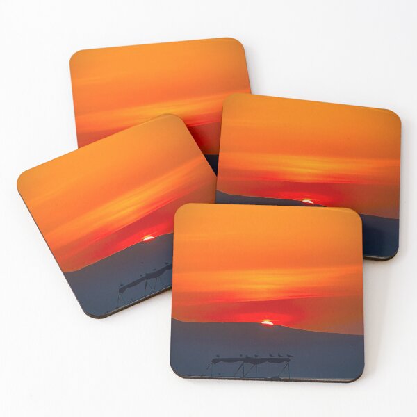 Item preview, Burning Sunset and a Dove designed and sold by cuvcuv.
