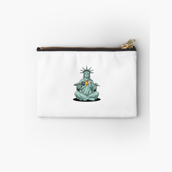 Item preview, Statue Of Liberty Roasting Marshmallow On Torch designed and sold by Rare By Hero.