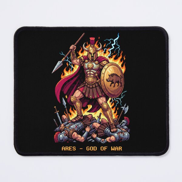 Item preview, Ares God of War Retro Arcade designed and sold by chesterosul.