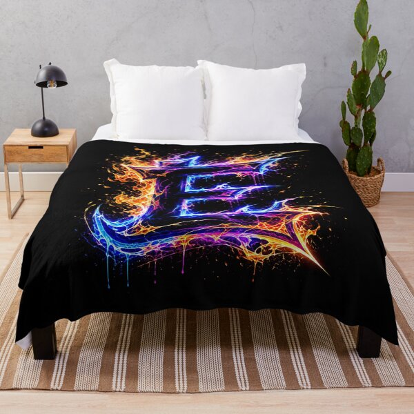 Item preview, Arcane Blaze Graffiti Letter E designed and sold by BlissBlvdShop.