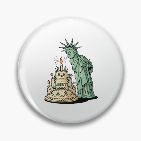 Item preview, Statue Of Liberty Blowing Out Birthday Cake Candle designed and sold by Rare By Hero.