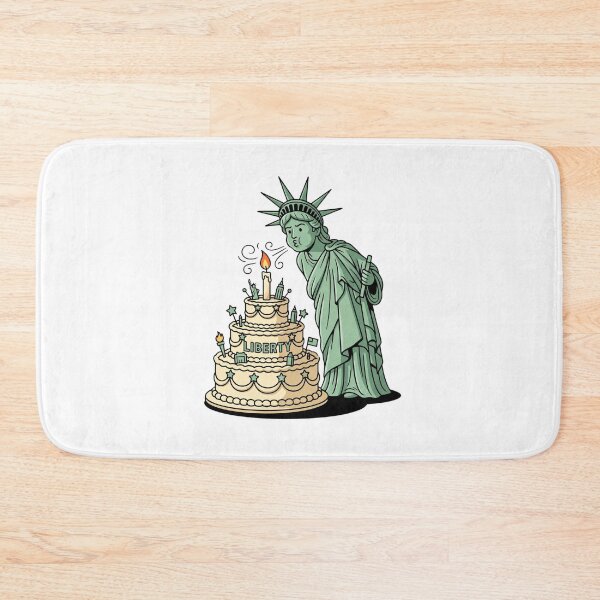 Item preview, Statue Of Liberty Blowing Out Birthday Cake Candle designed and sold by Rare By Hero.