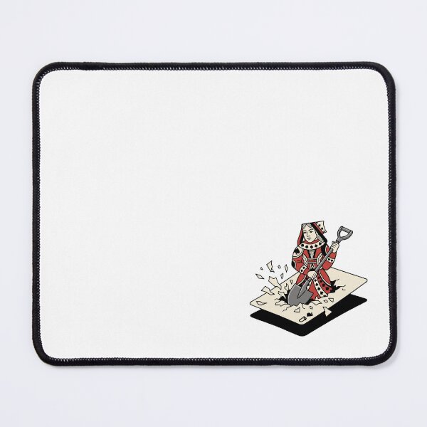 Item preview, Queen Of Spades Digging Through Playing Card designed and sold by Rare By Hero.