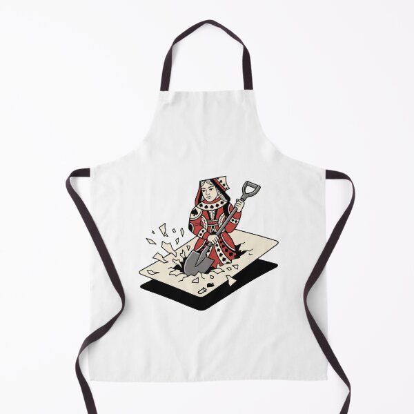 Item preview, Queen Of Spades Digging Through Playing Card designed and sold by Rare By Hero.