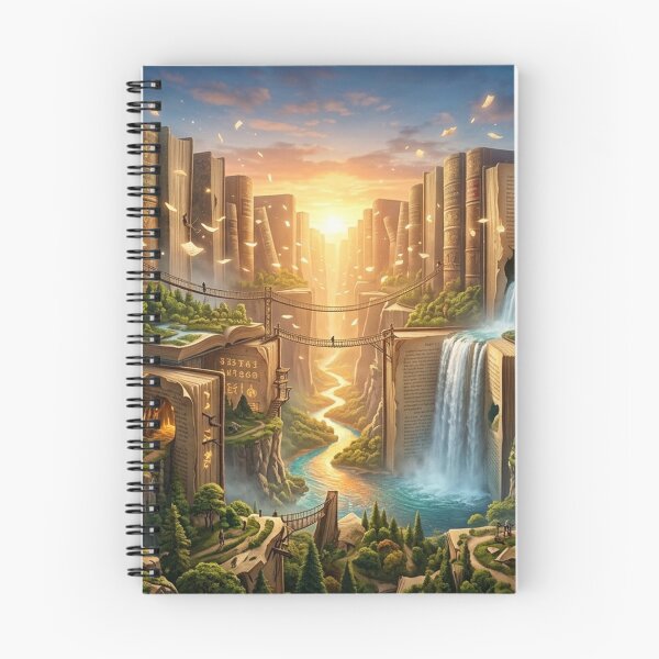 Item preview, Valley of Books — Land Woven from Words designed and sold by RoyArt0.