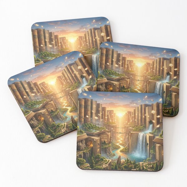 Item preview, Valley of Books — Land Woven from Words designed and sold by RoyArt0.