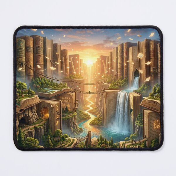 Item preview, Valley of Books — Land Woven from Words designed and sold by RoyArt0.