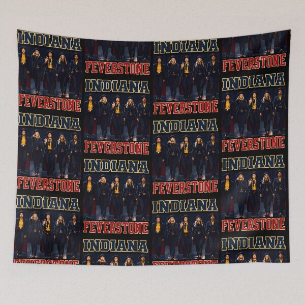 Item preview, Indiana Feverstone Basketball Western Fan Design designed and sold by Glow-Paw-Studio.