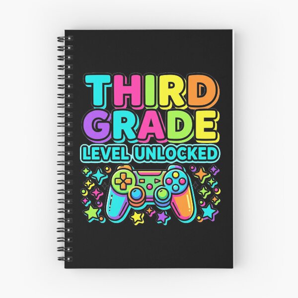 Item preview, Third Grade Level Unlocked — Gamer Back To School Kids Shirt designed and sold by Uglyandcute.